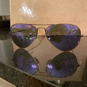 Ray-Ban Purple Aviators